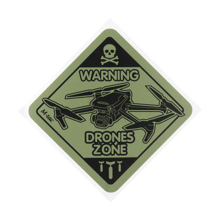 M-Tac наклейка Drones Zone Large олива