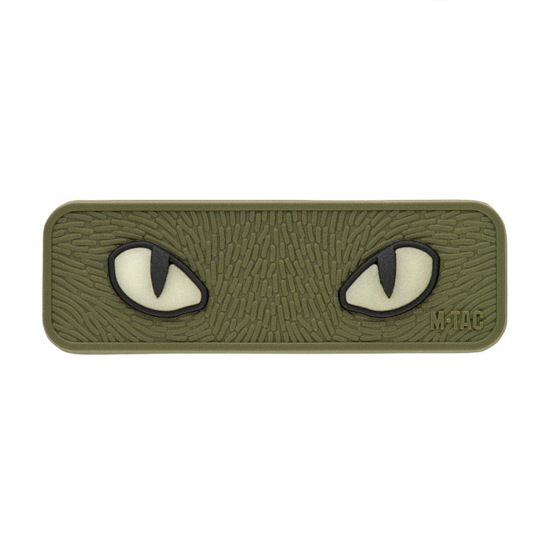 M-Tac нашивка Cat Eyes 3D PVC Olive M-Tac нашивка Cat Eyes 3D PVC Olive