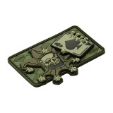 M-Tac нашивка Joker Skull 3D PVC Olive