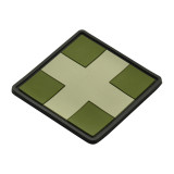 M-Tac нашивка Medic Cross Square PVC Olive