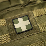 M-Tac нашивка Medic Cross Square PVC Olive