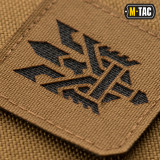 M-Tac нашивка Тризуб (стилізація) Laser Cut мала Coyote/Black M-Tac нашивка Тризуб (стилізація) Laser Cut мала Coyote/Black