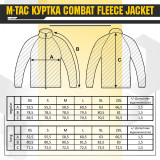 M-Tac куртка Combat Fleece Jacket Army Olive