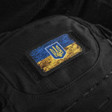 M-Tac нашивка прапор України з гербом вінтаж (80х50 мм) Black M-Tac нашивка прапор України з гербом вінтаж (80х50 мм) Black