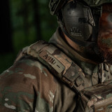 M-Tac нашивка група крові A (II) - наскрізна Laser Cut 25х80 Multicam