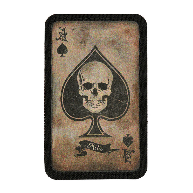 M-Tac нашивка Ace of Spades Coyote/Black M-Tac нашивка Ace of Spades Coyote/Black