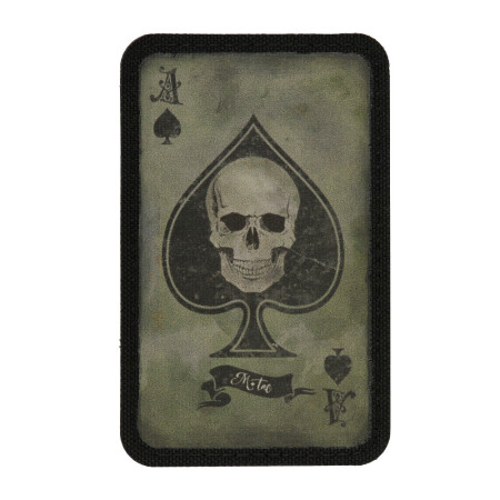 M-Tac нашивка Ace of Spades Ranger Green/Black M-Tac нашивка Ace of Spades Ranger Green/Black