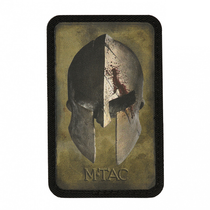M-Tac нашивка Spartan Helmet Ranger олива/чорна M-Tac нашивка Spartan Helmet Ranger олива/чорна