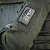 M-Tac нашивка Spartan Helmet Ranger олива/чорна M-Tac нашивка Spartan Helmet Ranger олива/чорна