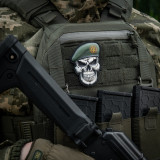 M-Tac нашивка Череп у береті (загальний Сухопутних військ)