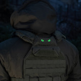 M-Tac нашивка Котячі Очі Cat Eyes Laser Cut олива/GID M-Tac нашивка Котячі Очі Cat Eyes Laser Cut олива/GID