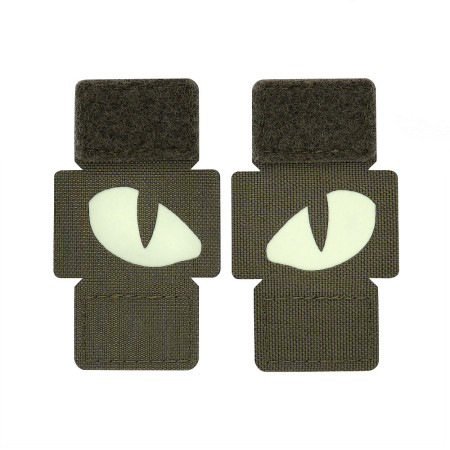 M-Tac нашивка Tiger Eyes Laser Cut (пара) Ranger Green M-Tac нашивка Tiger Eyes Laser Cut (пара) Ranger Green