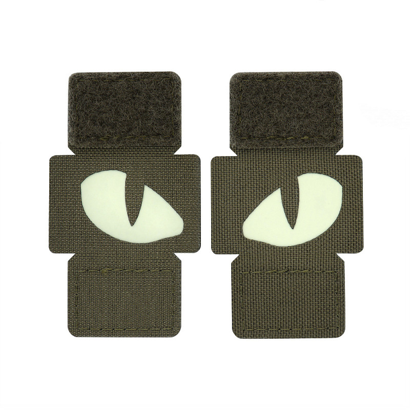 M-Tac нашивка Tiger Eyes Laser Cut (пара) Ranger Green M-Tac нашивка Tiger Eyes Laser Cut (пара) Ranger Green