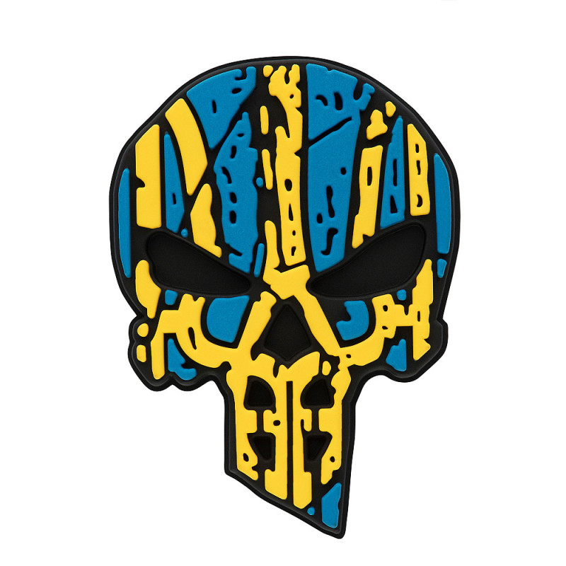 M-Tac нашивка Ukrainian Punisher 3D PVC M-Tac нашивка Ukrainian Punisher 3D PVC