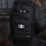 M-Tac нашивка Bearded Skull 3D PVC Black/White M-Tac нашивка Bearded Skull 3D PVC Black/White