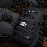 M-Tac нашивка Bearded Skull 3D PVC Black/White M-Tac нашивка Bearded Skull 3D PVC Black/White