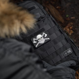 M-Tac нашивка Bearded Skull 3D PVC Black/White M-Tac нашивка Bearded Skull 3D PVC Black/White