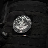M-Tac нашивка Til Valhall PVC Grey/Black M-Tac нашивка Til Valhall PVC Grey/Black