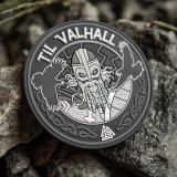 M-Tac нашивка Til Valhall PVC Grey/Black M-Tac нашивка Til Valhall PVC Grey/Black