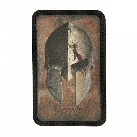 M-Tac нашивка Spartan Helmet Coyote/Black M-Tac нашивка Spartan Helmet Coyote/Black