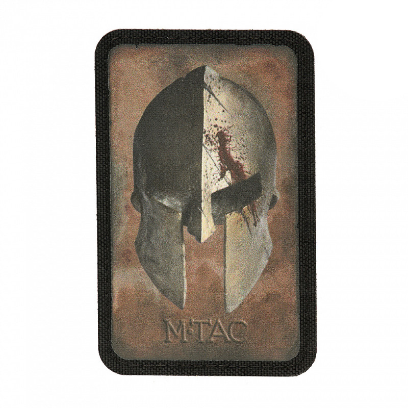 M-Tac нашивка Spartan Helmet Coyote/Black M-Tac нашивка Spartan Helmet Coyote/Black