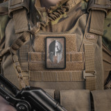 M-Tac нашивка Spartan Helmet Coyote/Black M-Tac нашивка Spartan Helmet Coyote/Black