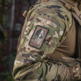 M-Tac нашивка Spartan Helmet Coyote/Black M-Tac нашивка Spartan Helmet Coyote/Black