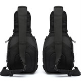 Сумка однолямкова тактична плетена ручка Sling Chest Pack чорна (Black) Сумка однолямкова тактична плетена ручка Sling Chest Pack чорна (Black)