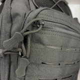Сумка однолямкова тактична плетена ручка Sling Chest Pack чорна (Black) Сумка однолямкова тактична плетена ручка Sling Chest Pack чорна (Black)