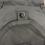 Сумка однолямкова тактична плетена ручка Sling Chest Pack чорна (Black) Сумка однолямкова тактична плетена ручка Sling Chest Pack чорна (Black)