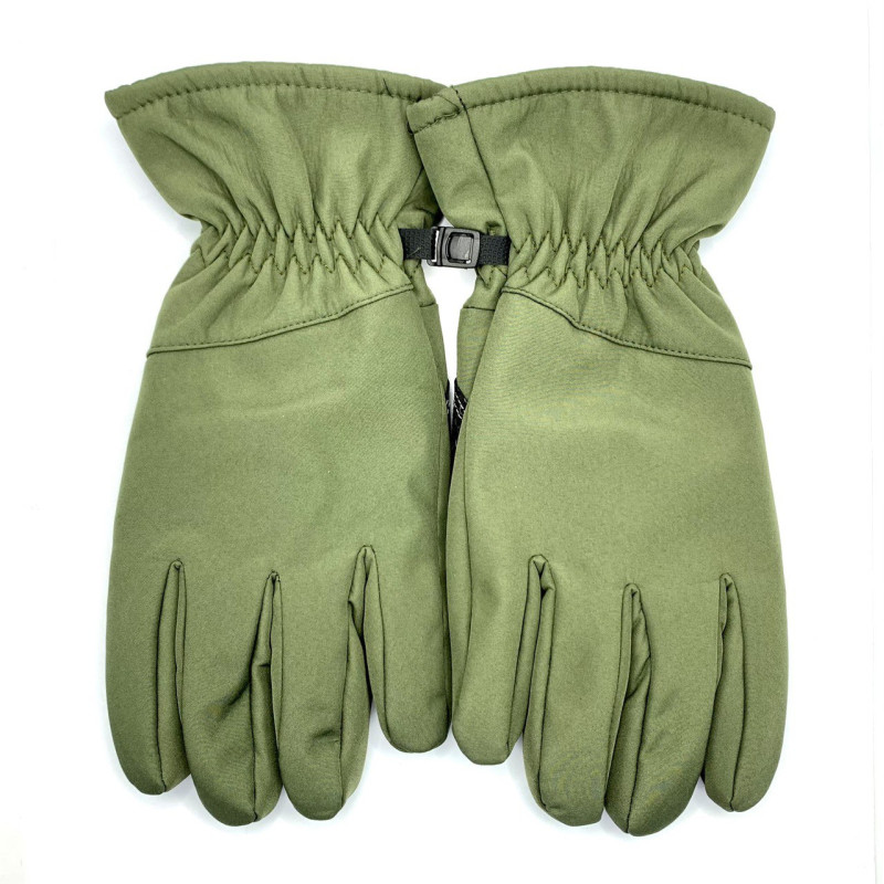 Рукавички зимові Soft Shell Олива Рукавички зимові Soft Shell Олива