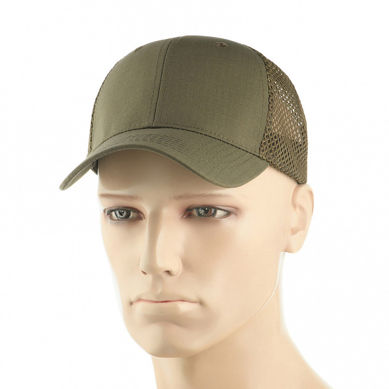 M-Tac бейсболка з сіткою Flex ріп-стоп Dark Olive M-Tac бейсболка з сіткою Flex ріп-стоп Dark Olive