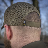 M-Tac бейсболка з сіткою Flex ріп-стоп Dark Olive M-Tac бейсболка з сіткою Flex ріп-стоп Dark Olive