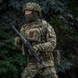 M-Tac нашивка Тризуб калина (вишивка) Black M-Tac нашивка Тризуб калина (вишивка) Black