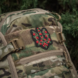 M-Tac нашивка Тризуб калина (вишивка) Black M-Tac нашивка Тризуб калина (вишивка) Black