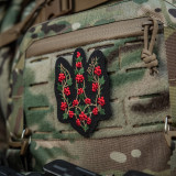 M-Tac нашивка Тризуб калина (вишивка) Black M-Tac нашивка Тризуб калина (вишивка) Black