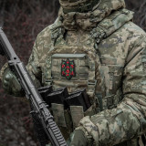 M-Tac нашивка Тризуб Червоний мак (вишивка) Black M-Tac нашивка Тризуб Червоний мак (вишивка) Black