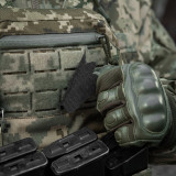 M-Tac нашивка Тризуб Червоний мак (вишивка) Black M-Tac нашивка Тризуб Червоний мак (вишивка) Black