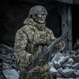 M-Tac нашивка прапор України з малим гербом PVC олива M-Tac нашивка прапор України з малим гербом PVC олива