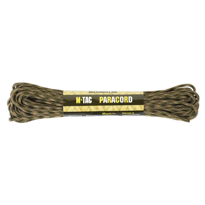M-Tac паракорд 550 type III Coyote/Od Green 15м M-Tac паракорд 550 type III Coyote/Od Green 15м