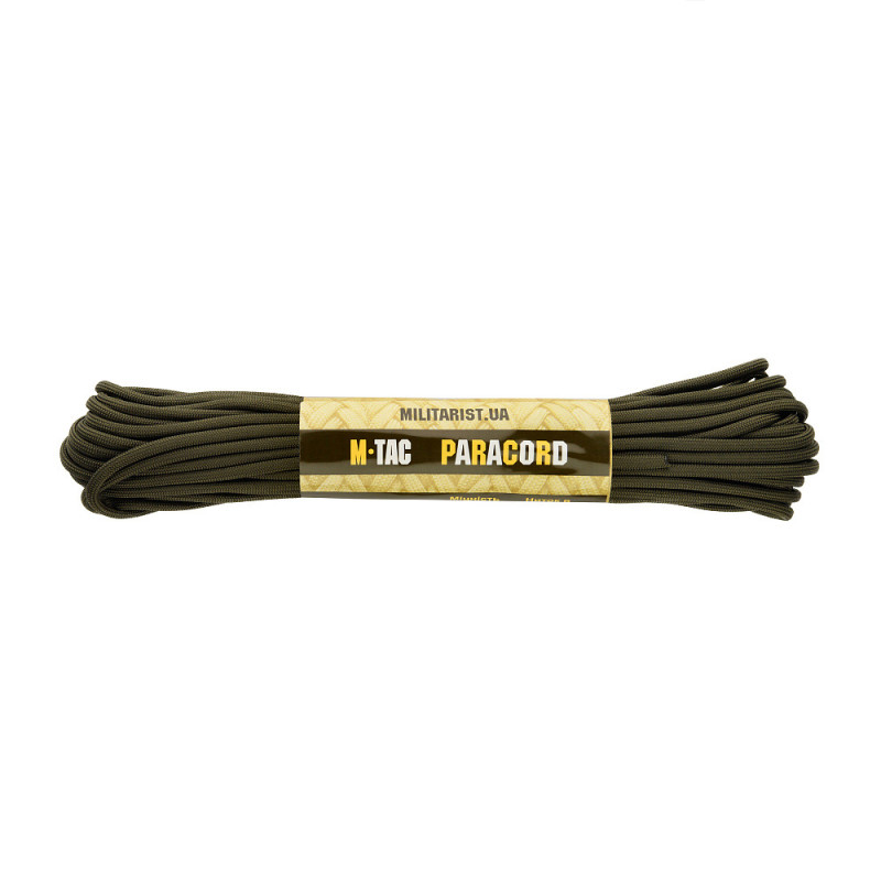 M-Tac паракорд 550 type III OD Green 15м M-Tac паракорд 550 type III OD Green 15м