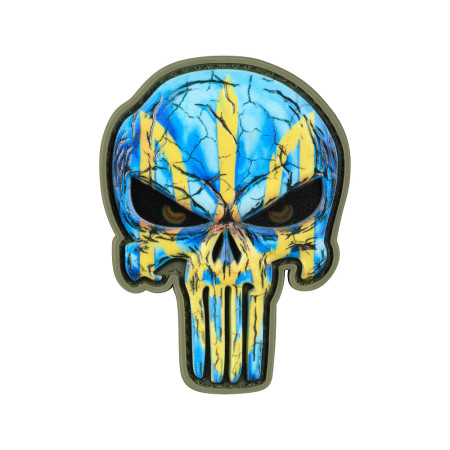 M-Tac нашивка Punisher Тризуб
