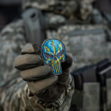 M-Tac нашивка Punisher Тризуб