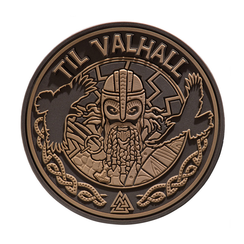 M-Tac нашивка Til Valhall PVC Coyote M-Tac нашивка Til Valhall PVC Coyote