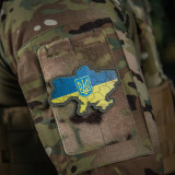 M-Tac нашивка Україна з гербом жовто синій M-Tac нашивка Україна з гербом жовто синій