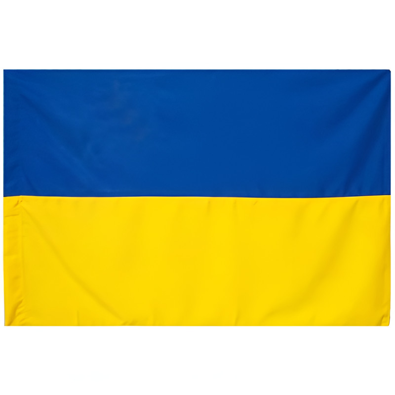 Прапор України синьо-жовтий 140×90 см поліестер Прапор України синьо-жовтий 140×90 см поліестер