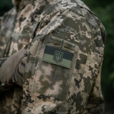 M-Tac нашивка прапор України (жаккард) олива M-Tac нашивка прапор України (жаккард) олива