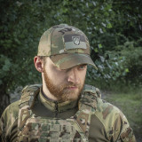 M-Tac нашивка прапор України з гербом (80х50 мм) Olive/GID M-Tac нашивка прапор України з гербом (80х50 мм) Olive/GID