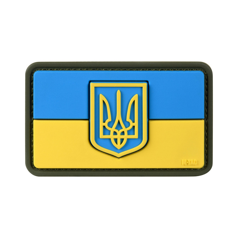 Нашивка прапор України з гербом PVC Нашивка прапор України з гербом PVC