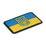 Нашивка прапор України з гербом PVC Нашивка прапор України з гербом PVC